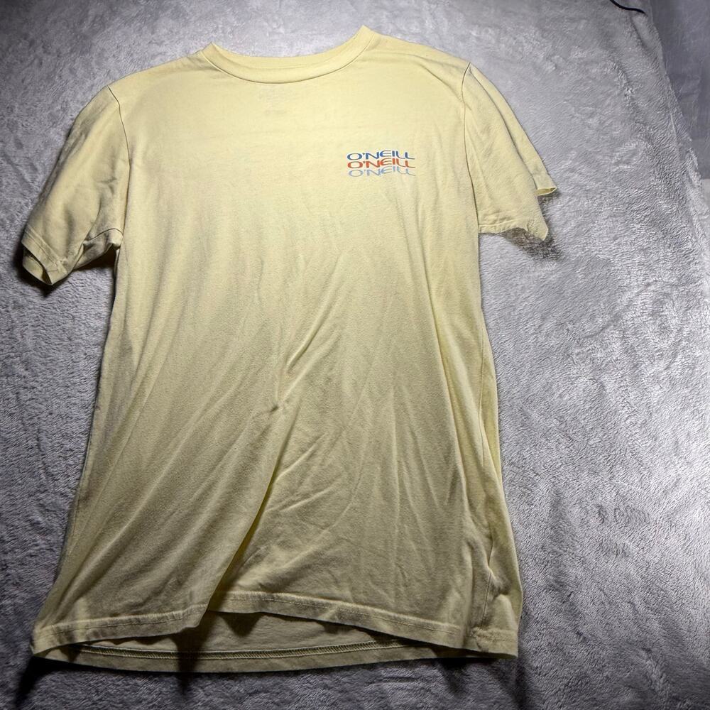 O’Neil butter yellow graphic tee standard size small